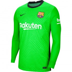 Jalkapallo Pelipaidat FC Barcelona Maalivahti Kotipaita 2020-2021 Pitkähihainen